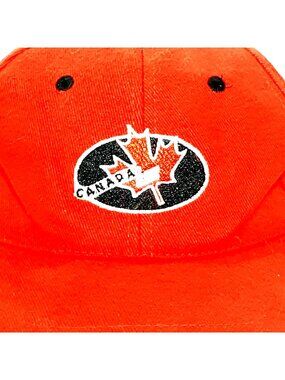 Canada Maple Leaf Snap Back Baseball Hat Cap